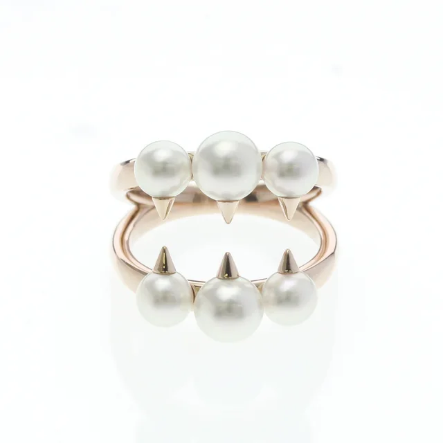 Tasaki Danger Signature Pearl Ring R4497 18K Rose Gold in Pink gold Pink gold (18K) from Elady, photo 1 of 1