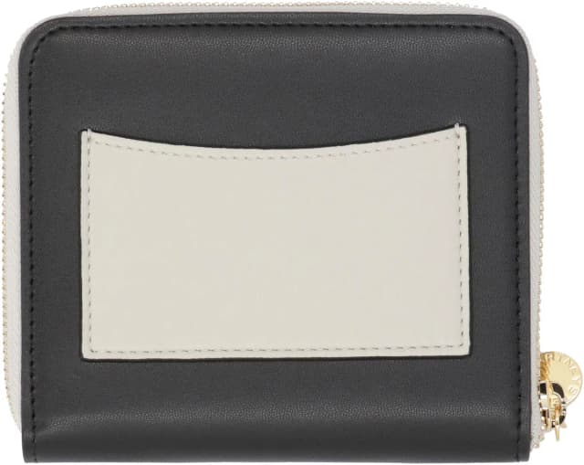 Stella McCartney Alter-Nappa Compact Wallet — Black Polyurethane & Purses in Black Nappa leather from HEWI, photo 1 of 1