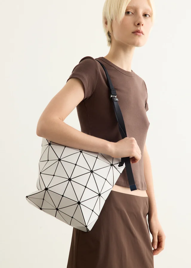 Bao Bao Blocky Shoulder Bag in 11 LT GRAY, image 1 of 1 from Incu