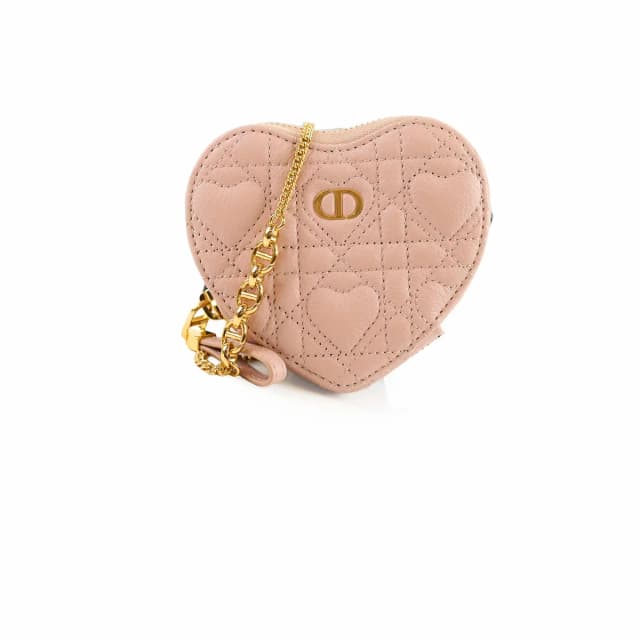 Dior Heart Micro Crossbody Dusty Pink in Pink Leather from The Purse Affair, photo 1 of 1