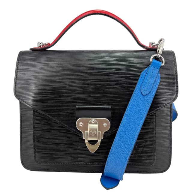 Louis Vuitton Neo Monceau Epi Leather Crossbody Bag Black in Black Leather from Dallas Designer Handbags, photo 1 of 1