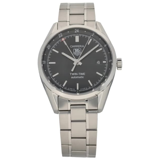 TAG Heuer Carrera WV2115-0 39mm Stainless Steel Watch from H&T, photo 1 of 1