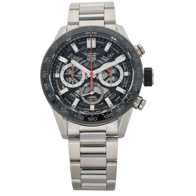 TAG Heuer Carrera CBG2010-0 43mm Stainless Steel Watch from H&T, photo 1 of 1