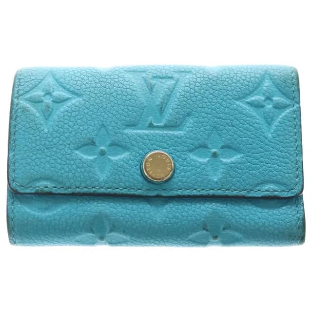 Louis Vuitton Monogram Empreinte Multicles 6 Key Case Light Blue Key Holder in Blue from The Reluxe, photo 1 of 1