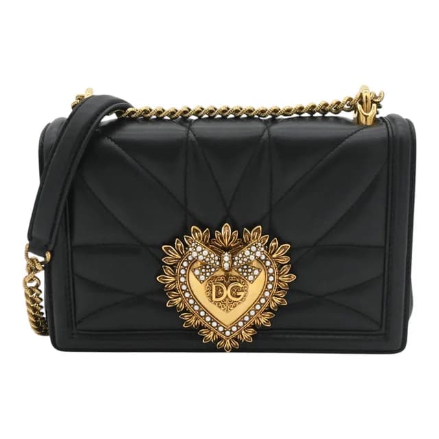 Dolce & Gabbana Quilted Nappa Leather Devotion Bag in Nappa leather from Clotheshorse Anonymous, photo 1 of 1