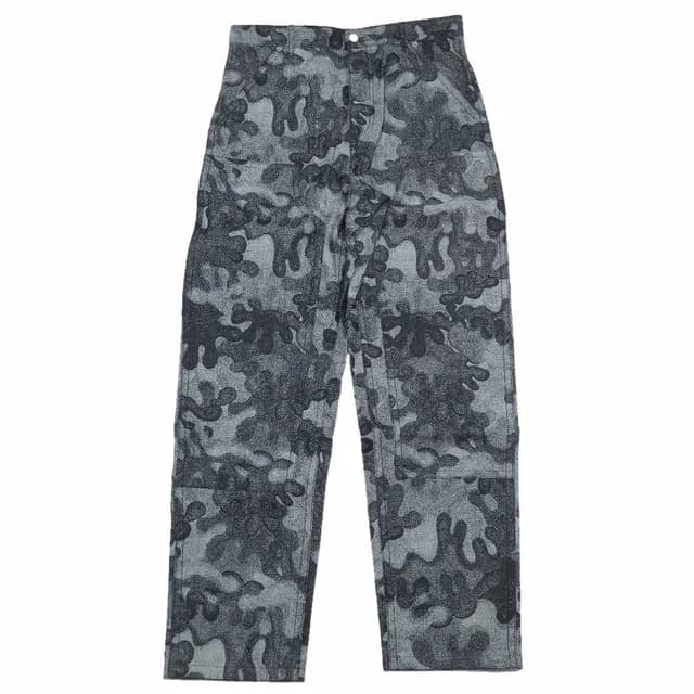 Dior Peter Doig Denim Pants Camouflage Button Fly 31 Gray in Grey Denim from The Reluxe, photo 1 of 1