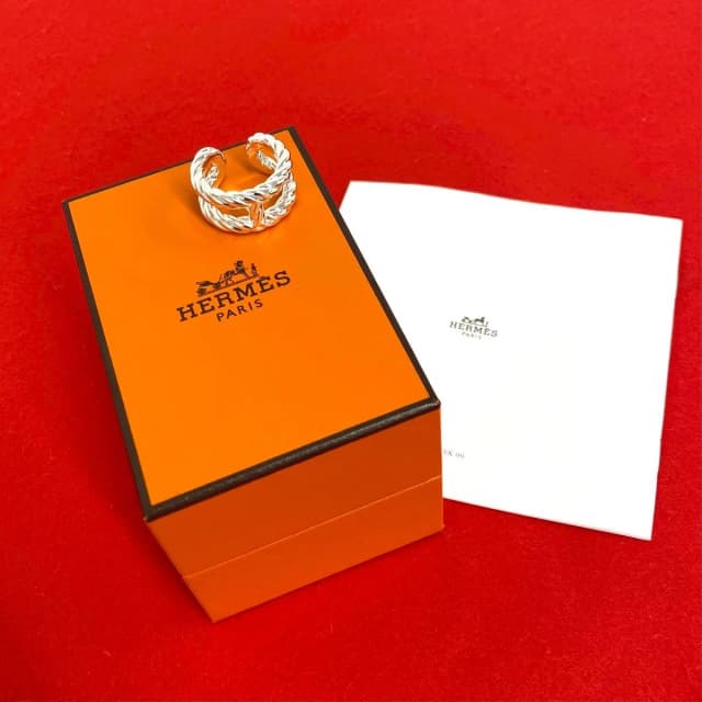 Hermès Aleya Ring 925 Sterling Silver in Silver from The Reluxe, photo 1 of 1