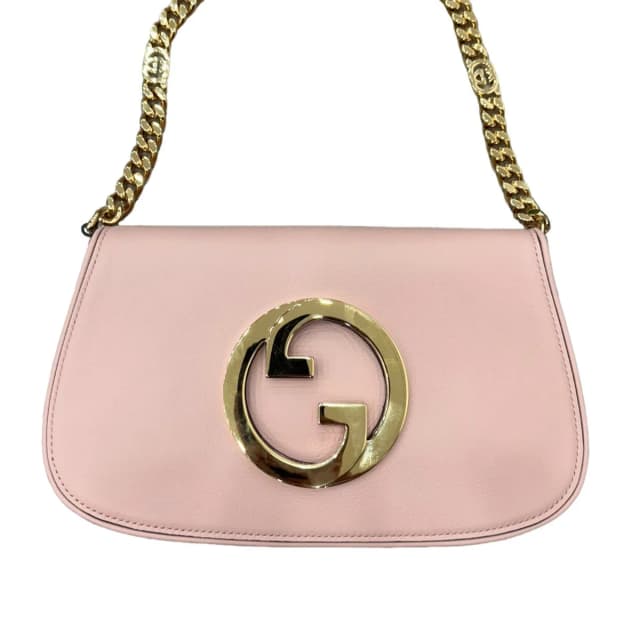 Gucci Pink Blondie Shoulder/Crossbody Bag (NEW) in Pink Leather from SparklesnDreams, photo 1 of 1