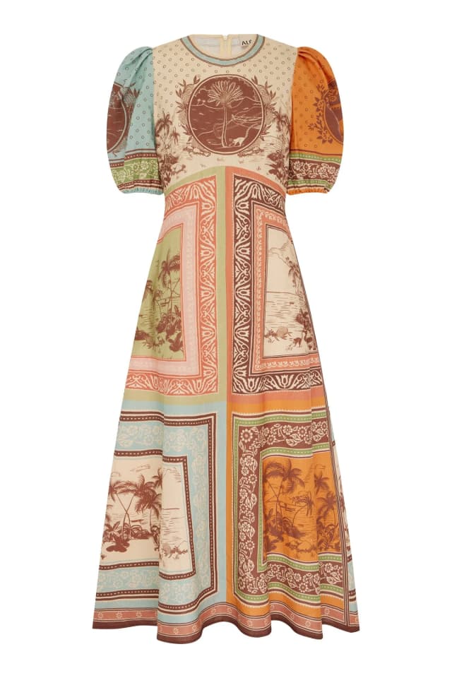 2601 - SUMMER 26 ALBERTA MIDI DRESS, image 1 of 1 from Alemais