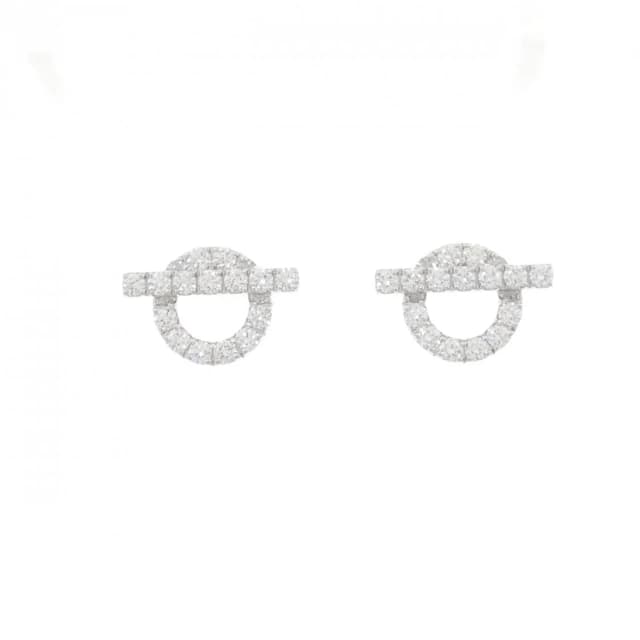 Hermès Finesse Earrings White Gold in White from The Reluxe, photo 1 of 1