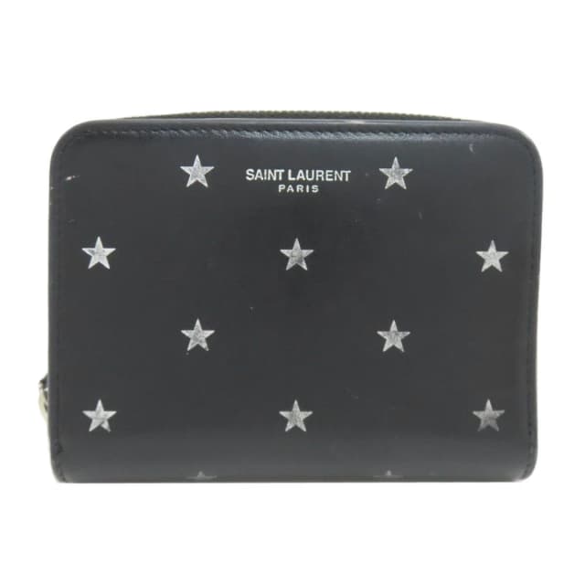 Saint Laurent Star Motif Bifold Wallet Leather in Leather from The Reluxe, photo 1 of 1