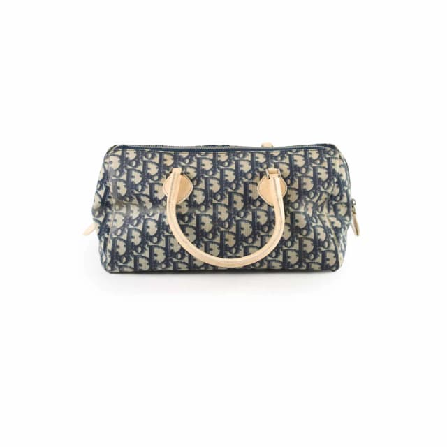 Dior Trotter Bag Blue in Blue Canvas from The Purse Affair, photo 1 of 1