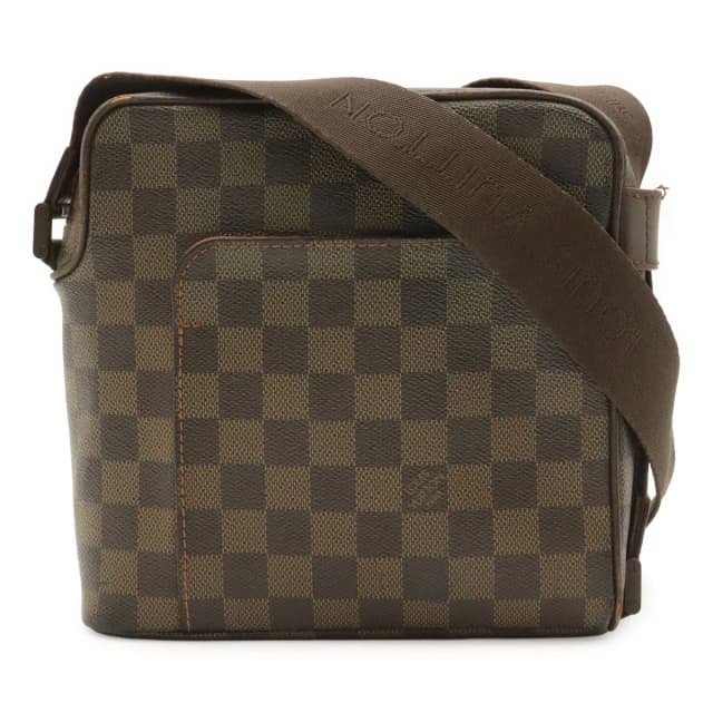 Louis Vuitton Damier Olaf PM Shoulder Bag Pochette in Coated canvas from The Reluxe, photo 1 of 1