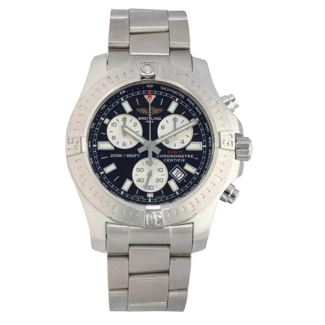 Breitling Colt Chronograph A73388 44mm Stainless Steel Watch from H&T, photo 1 of 1