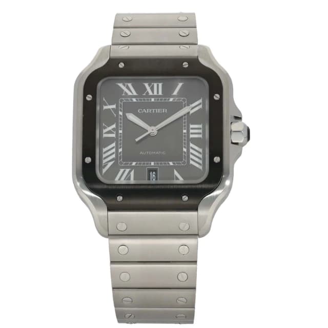 Santos De Cartier WSSA0037 39.8mm Stainless Steel Watch from H&T, photo 1 of 1