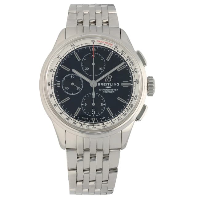 Breitling Premier Chronograph 42 A13315 42mm Stainless Steel Watch from H&T, photo 1 of 1