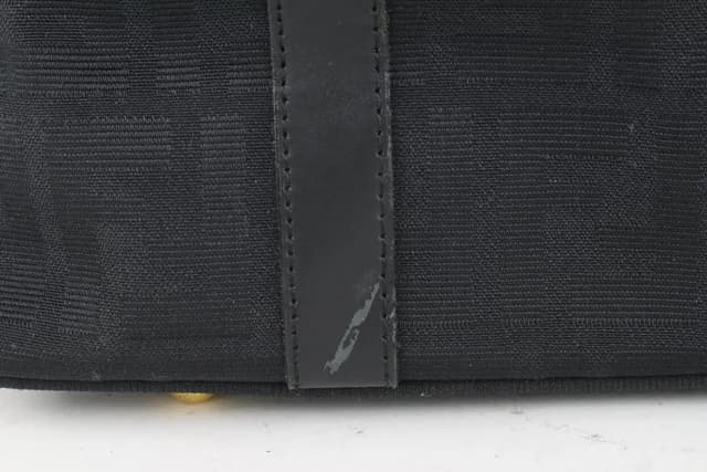 Fendi Black Monogram FF Boston in Black Canvas from Bagriculture, photo 1 of 1