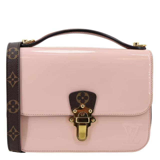 Louis Vuitton Cherrywood BB Vernis Leather Crossbody Bag Pink in Pink Leather from Dallas Designer Handbags, photo 1 of 1