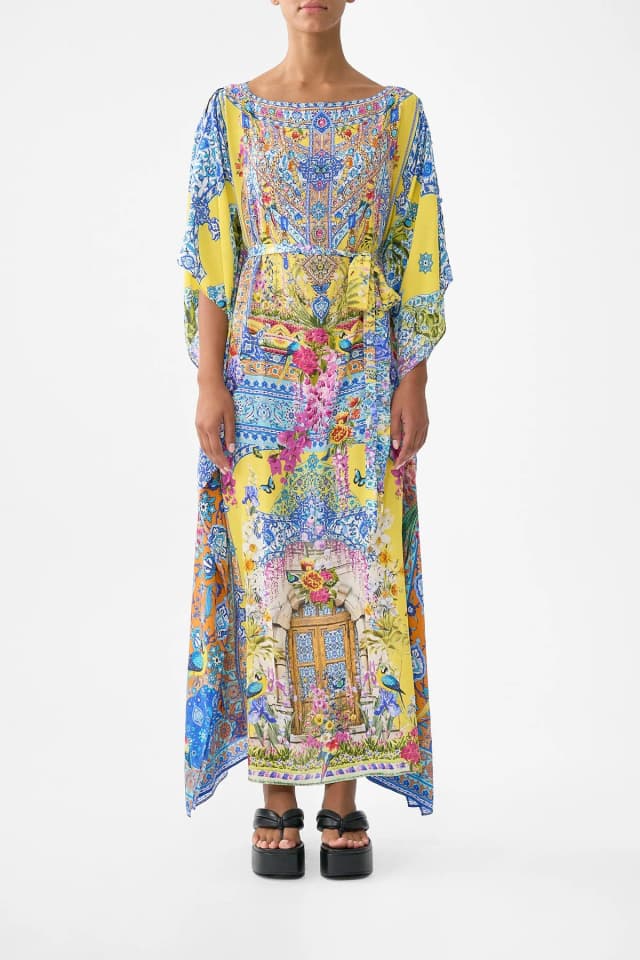 Camilla eBoutique SCARF KAFTAN WITH TIE WAIST SULTANAHMET SUMMER, image 1 of 1 from CAMILLA
