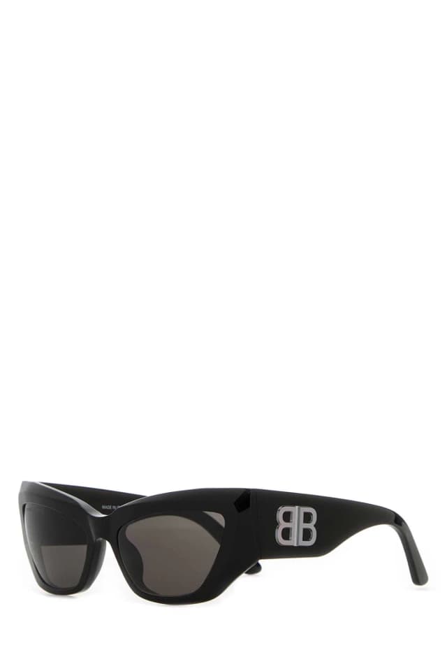 Balenciaga Signature Sunglasses — Black Exterior: Acetate in Black from HEWI, photo 1 of 1