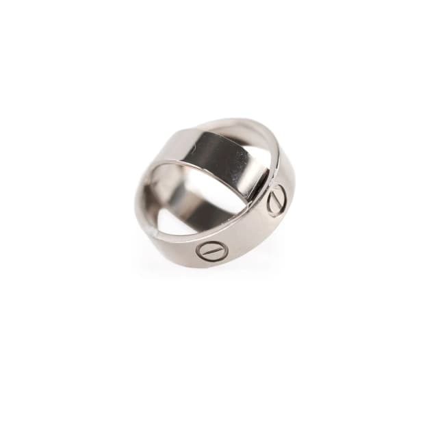 Cartier Secret Love Ring White Gold Size 47 in White from The Purse Affair, photo 1 of 1