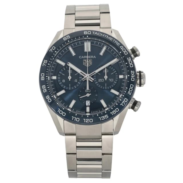 TAG Heuer Carrera CBN2A1A-4 44mm Stainless Steel Watch from H&T, photo 1 of 1