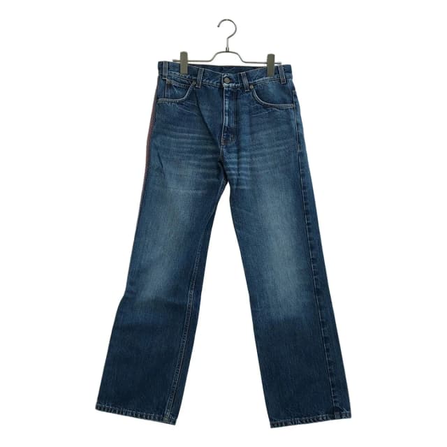 Gucci Vintage Wash Side Line Straight Denim Pants Indigo 30 in Denim from The Reluxe, photo 1 of 1