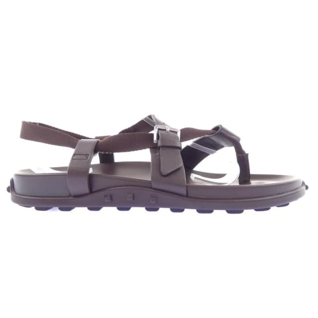 Hermès Sandals Brown in Brown Calfskin from The Reluxe, photo 1 of 1