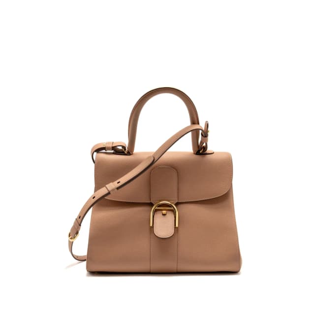 Delvaux brilliant mm calfskin dark beige GHW in Beige Calfskin from EMIER, photo 1 of 1