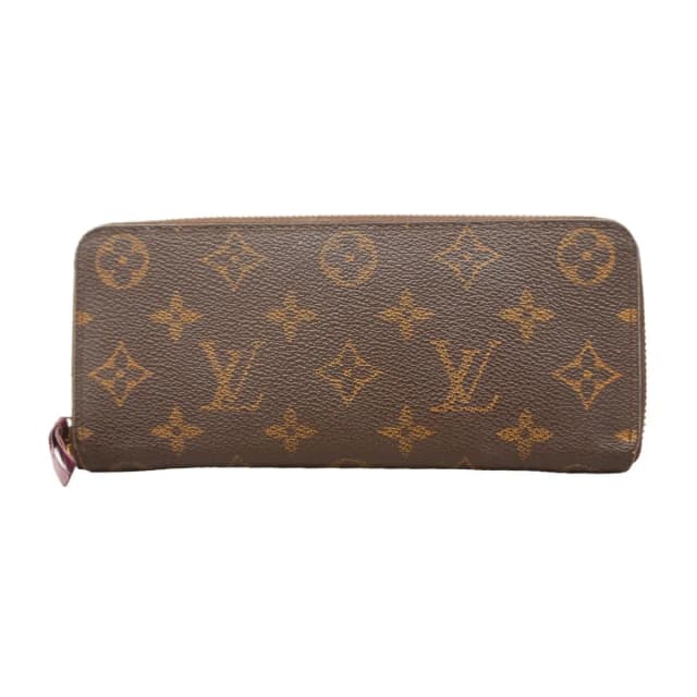 Louis Vuitton Wallet Monogram Portefeuille Clemence Fuchsia in Pink Clemence leather from The Reluxe, photo 1 of 1