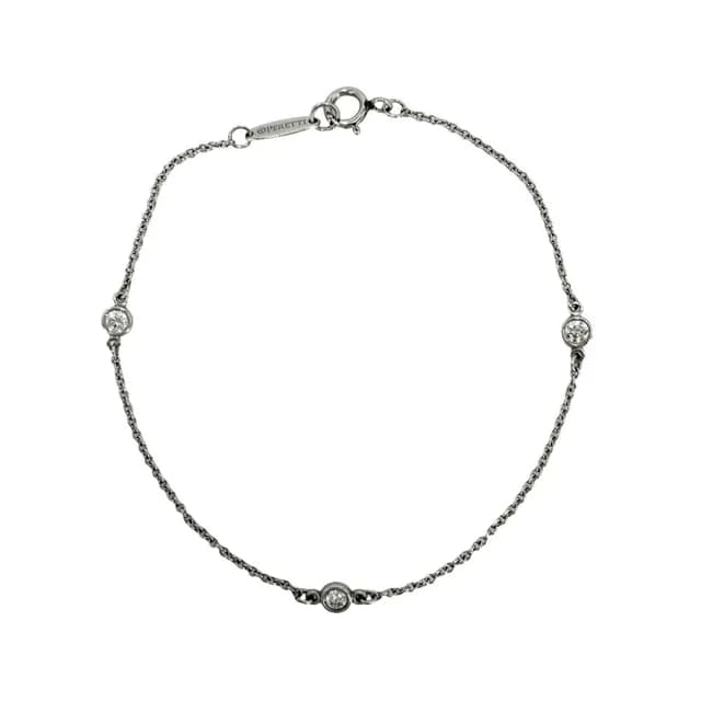 Tiffany & Co. Bracelet Elsa Peretti by the Yard Diamond Platinum from The Reluxe, photo 1 of 1