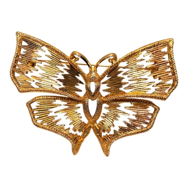 Dior Butterfly Motif Brooch Metal from The Reluxe, photo 1 of 1