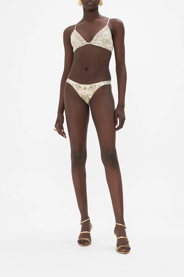 Camilla eBoutique PANT WITH SIDE BANDS IVORY TOWER TALES, image 1 of 1 from CAMILLA