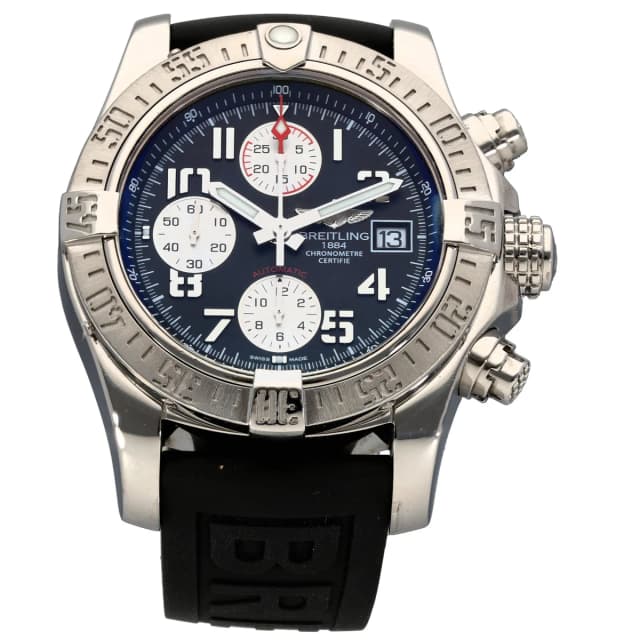 Breitling Avenger II A13381 43mm Stainless Steel Watch from H&T, photo 1 of 1