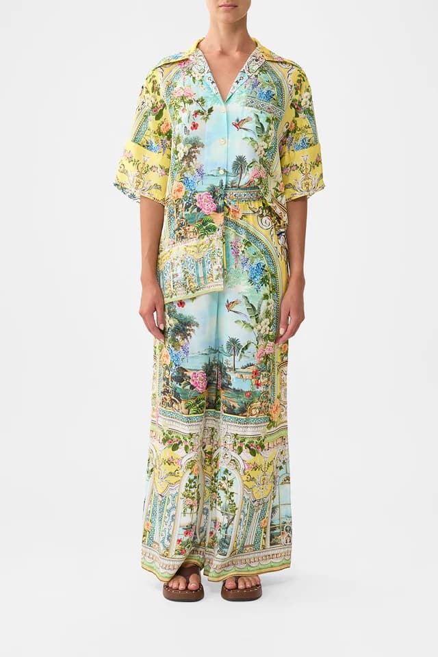 Camilla eBoutique OVERSIZED SHIRT WITH POCKET TALES OF TOPKAPI PALACE, image 1 of 1 from CAMILLA