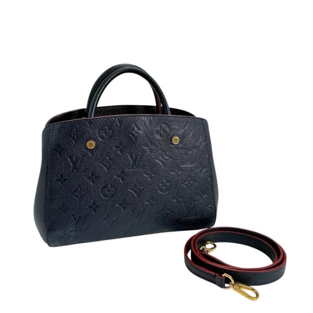 Louis Vuitton Empreinte Montaigne BB Marine Rouge Shoulder Bag in Red from The Reluxe, photo 1 of 1