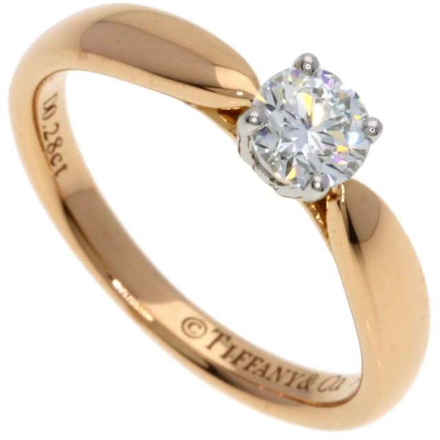 Tiffany & Co. Harmony Solitaire Diamond Ring 18K from The Reluxe, photo 1 of 1