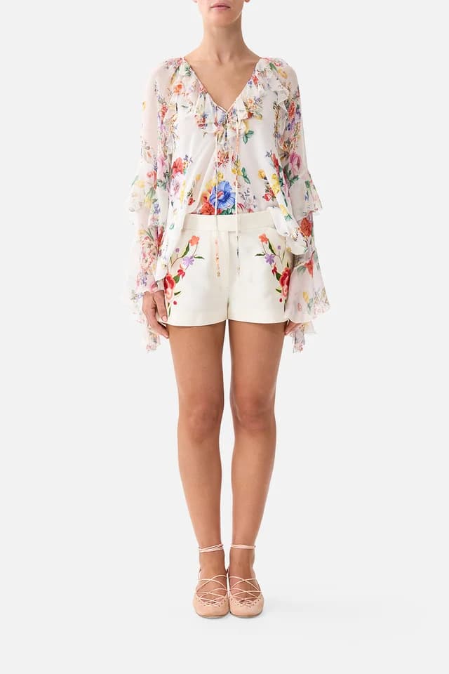 Camilla eBoutique LOW RISE MINI SHORTS I LEFT MY HEART IN GRANADA, image 1 of 1 from CAMILLA