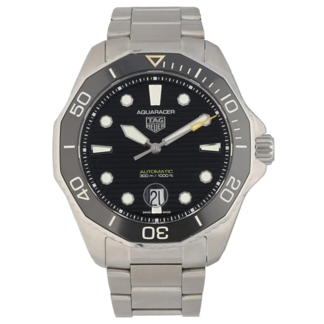 TAG Heuer Aquaracer WBP201A 43mm Stainless Steel Watch from H&T, photo 1 of 1