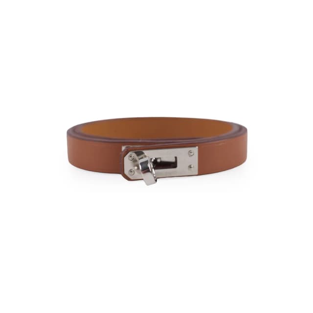 Hermès Mini Kelly Double Tour Bracelet Gold - Y stamp in Gold Calfskin from The Purse Affair, photo 1 of 1