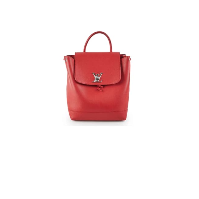 Louis Vuitton Lock Me Backpack Red in Red Leather from The Purse Affair, photo 1 of 1