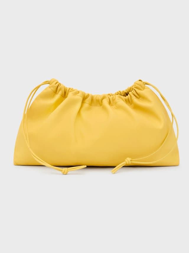 Bassike Large Leather Pouch, image 1 of 1 from bassike