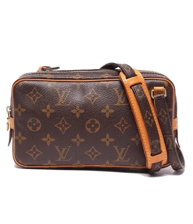 Louis Vuitton Shoulder Bag Crossbody Bag Marly Bandouliere Monogram in Leather from The Reluxe, photo 1 of 1