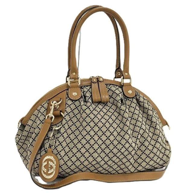 Gucci Ski 2-Way Bag Canvas Brown in Brown Canvas from The Reluxe, photo 1 of 1