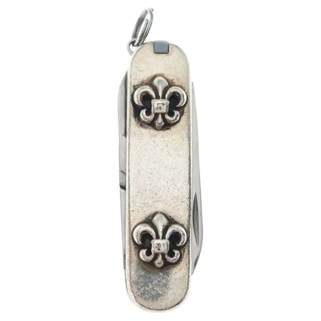Chrome Hearts Knife Army SM V1 BS Flare Silver Necklace in Silver from The Reluxe, photo 1 of 1
