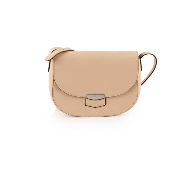 Celine Trotteur Crossbody Small Beige in Beige Leather from The Purse Affair, photo 1 of 1