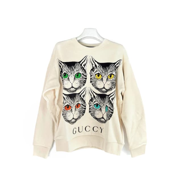 Gucci Mystic Cat Sweatshirt Size XS from The Purse Affair, photo 1 of 1
