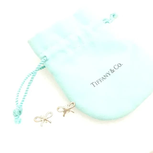 Tiffany & Co. Earrings 925 Ribbon Bow Motif from The Reluxe, photo 1 of 1