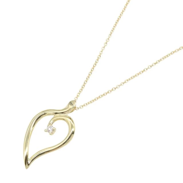 Tiffany & Co. Necklace Leaf Diamond 40 18K from The Reluxe, photo 1 of 1
