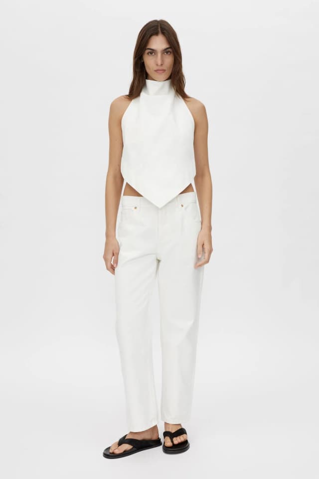 C&M CAMILLA AND MARC SALE Daria Denim Jean in salt, image 1 of 1 from Camilla and Marc